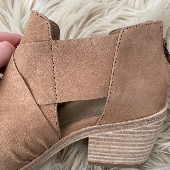 Eileen Fisher Walt Nubuck Booties - Picture 7 of 9